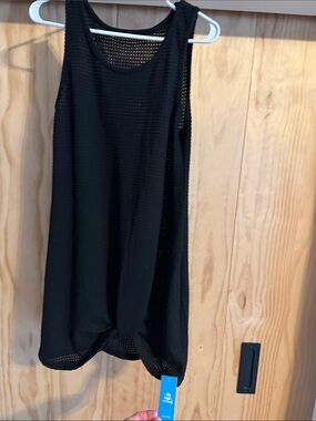 Cupshe Black Mesh Tank